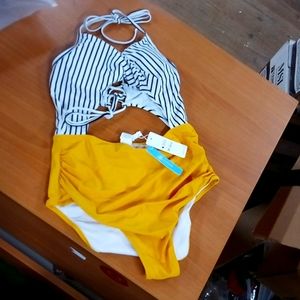 Cupshe one piece bathing suit xl